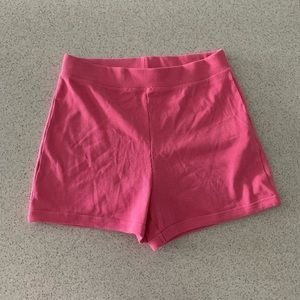Zara pink shorts